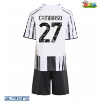 Juventus Andrea Cambiaso #27 Hjemmedraktsett Barn 2025-26 Kortermet (+ Korte bukser)